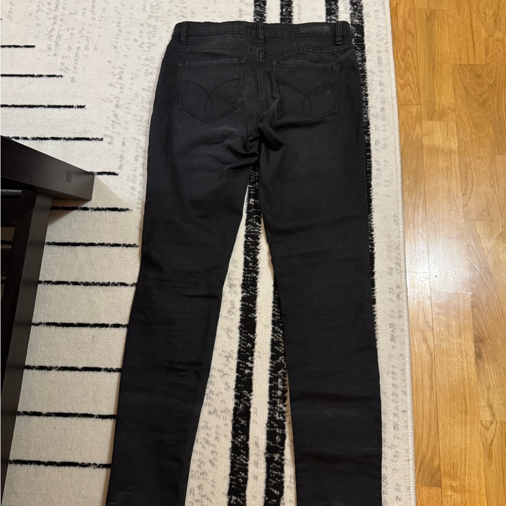 Calvin Klein Charcoal Jean Leggings - Picture 2 of 5